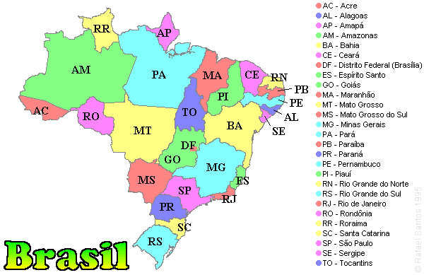 Os estados do Brasil 1