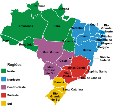 Os estados do Brasil 2